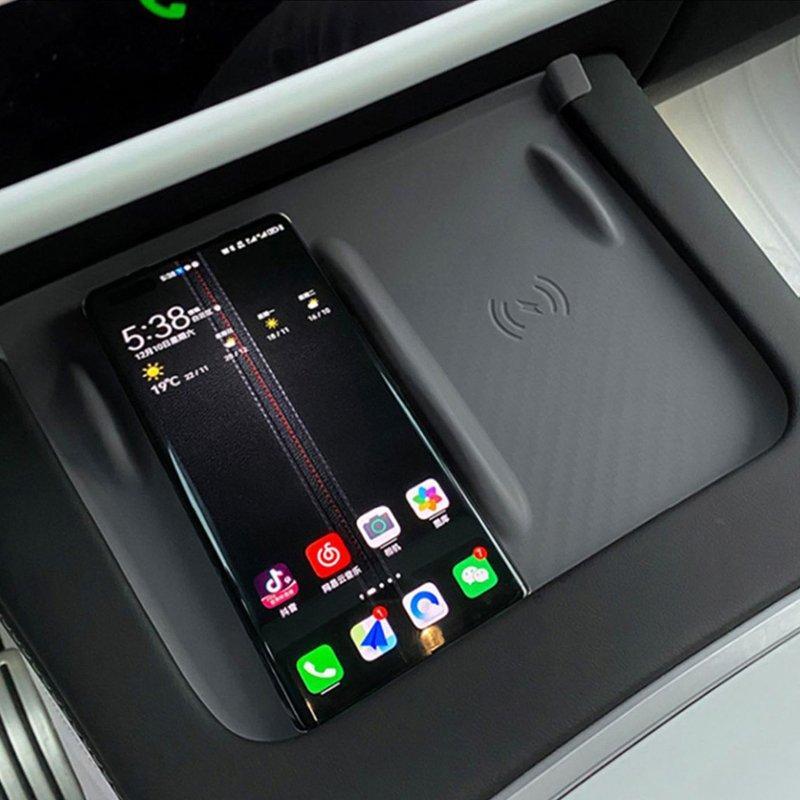 Беспроводная зарядка Ronix, для Tesla Model 3/Y, TPE-коврик (арт. 25-18031407)