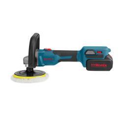 Аккумуляторная полировальная машина Ronix, 20V, бесщеточная, высокая мощность (арт. 25-18031418)