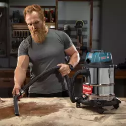 Аккумуляторный пылесос Ronix 8641, 20V, 20 л, для авто, дерева и дома (арт. 25-18031420)