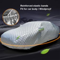 Водонепроницаемый автомобильный чехол Ronix, защита от солнца и пыли, серебристый (арт. 25-18031446)