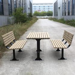 Стол с двумя скамьями, 4-6 футов, для кемпинга и ресторанов, садовый стиль (арт. 3112455)