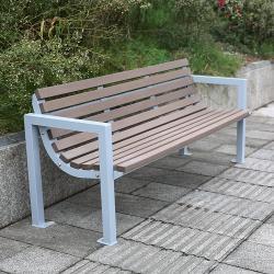 Парковая скамья на 2-3 человека, 5-6 футов, с деревянной спинкой, для улиц и садов (арт. 3112462)