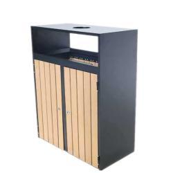 Декоративная урна с двумя отделениями, из композитного материала, для тематических парков (арт. 3112482)