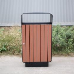 Большая коммерческая урна, деревянная, для улиц и общественных зон (арт. 3112486)