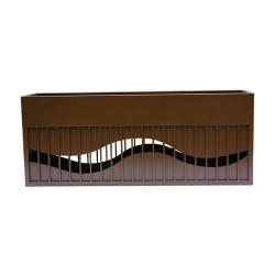 Металлические уличные кашпо, прямоугольной формы, для парков и садов (арт. 3112487)