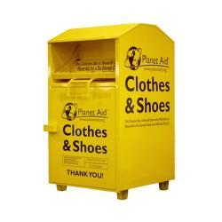 Металлическая урна для сбора одежды, складной дизайн, для благотворительности (арт. 3112506)