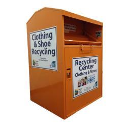 Урна для сбора одежды, с индивидуальным дизайном, из оцинкованной стали (арт. 3112507)