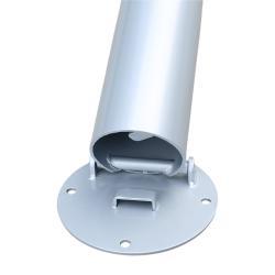 Съёмный металлический дорожный барьер с замком, для парковок и улиц (арт. 3112518)