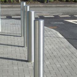 Круглый металлический дорожный барьер, для тротуаров и парковочных зон, прочный дизайн (арт. 3112522)