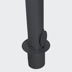 Металлический барьер, для защиты пешеходов, для тротуаров и парковок, противоударный дизайн (арт. 3112526)