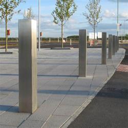 Фиксированный металлический дорожный барьер, для тротуаров и улиц, защитный дизайн (арт. 3112528)