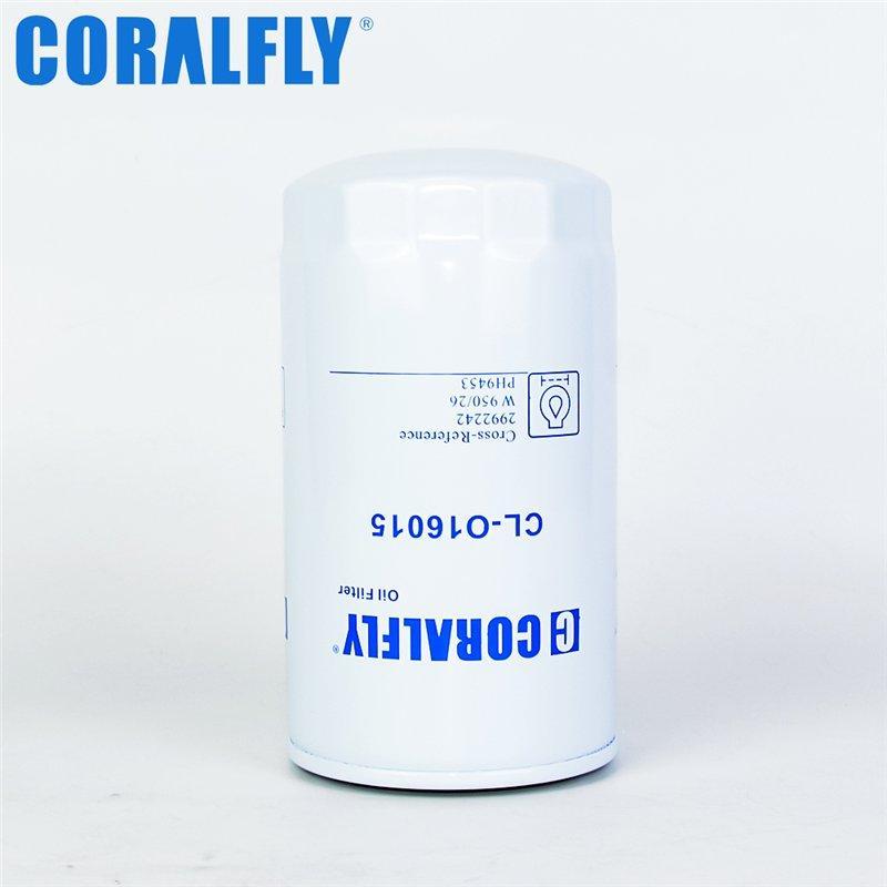 Масляный фильтр Coralfly 2992242 LF16015 P550520 BT7237 SO10038 для двигателя (арт. 25-2041775)