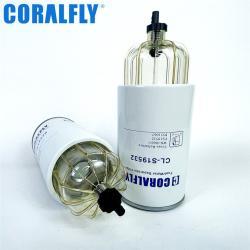 Сепаратор топлива CORALFLY FS19532 FS19532 P551856 для экскаваторов (арт. 25-20125413)