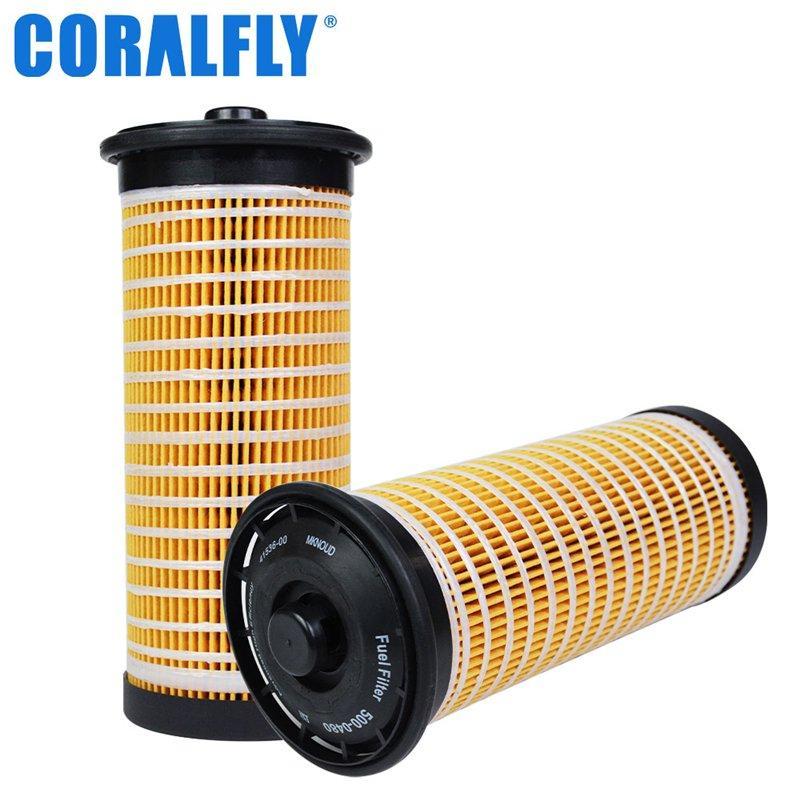 Топливный фильтр CORALFLY 500-0480 P502022 5000483 SP892 A04H4123 PF2123 11421250534 для экскаватора (арт. 20-20125533)
