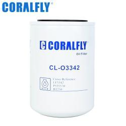 Масляный фильтр CORALFLY CL-O3342 LF3342 BT230 P555570 для FAW (арт. 20-20125571)