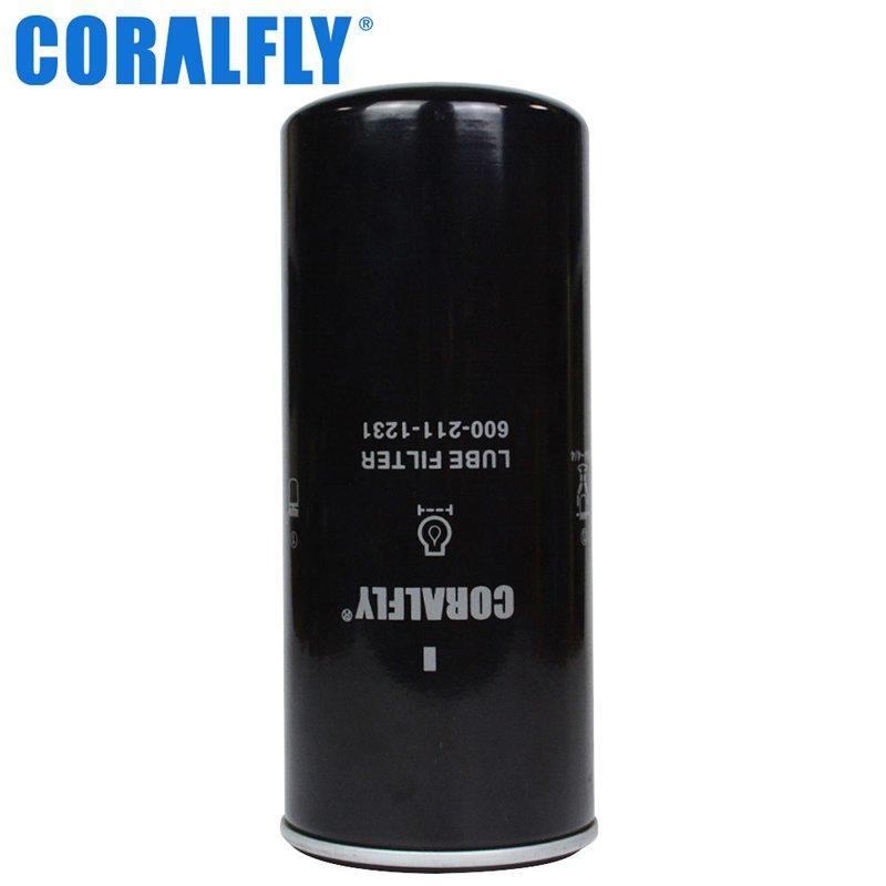 Масляный фильтр CORALFLY 600-211-1231 LF747 SO747 P551670 для экскаваторов (арт. 20-20125666)