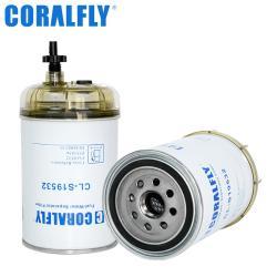Фильтр-водоотделитель CORALFLY CL-S19532 FS19532 P551856 BF1329 для грузовиков (арт. 20-20125754)