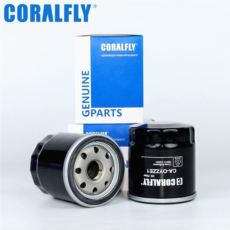 Масляный фильтр CORALFLY 90915-YZZE1 CA-OYZZE1 B33 L14476 W68/1 для авто (арт. 20-20125772)