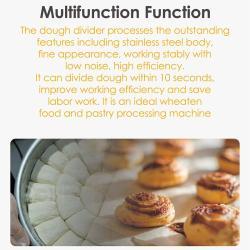 Автоматический делитель теста на 36 частей для пиццы и хлеба (арт. 25-28041504)