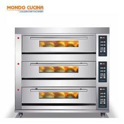 Газовая печь Golden Chef GD-33 для хлеба и пиццы коммерческая (арт. 25-28041709)