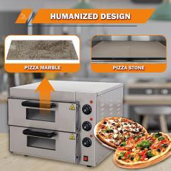 Электрическая настольная печь для пиццы и хлеба Golden Chef двухъярусная (арт. 25-28041730)