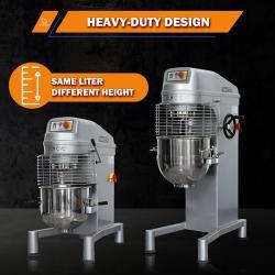 Тестомес 20 л 40 л с частотным преобразователем для кухни и пекарни (арт. 25-28041805)