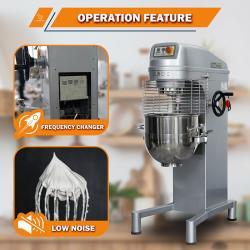 Спиральный тестомес 40 л с частотным преобразованием для выпечки (арт. 25-28041806)