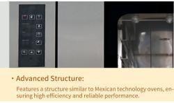 Газовая конвекционная печь на 10 лотков для хлебопекарен (арт. 25-28041898)