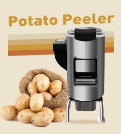 Электрическая машина для очистки картофеля из нержавеющей стали автоматическая (арт. 25-28041884)