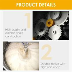 Настольный спиральный миксер для теста 3 кг 8 литров хлебопекарное оборудование (арт. 25-28041898)