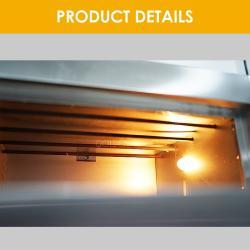 Газовая конвекционная печь для хлеба и пиццы с тестораскаткой (арт. 25-28041908)