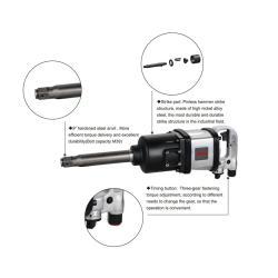 Гайковёрт 1 дюйм, 3200Нм, пневматический, проф. уровень, автообслуживание (25-20051595)