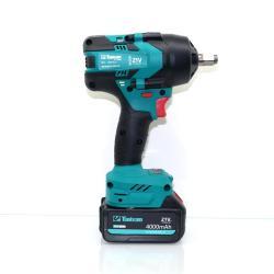 Ударный гайковёрт 1/2, 1000Нм, 21В, аккумуляторный, для ремонта авто, тяжёлый тип (25-20051626)