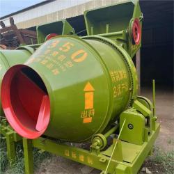 Бетоносмеситель 500 л с самозагрузкой и дизельным двигателем на колесах (арт. 25-12062259)