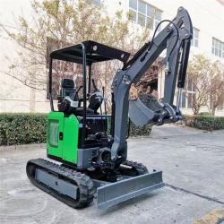 Мини-гусеничный экскаватор 1,7 тонны с рельсовым захватом и навеской (арт. 25-12062523)