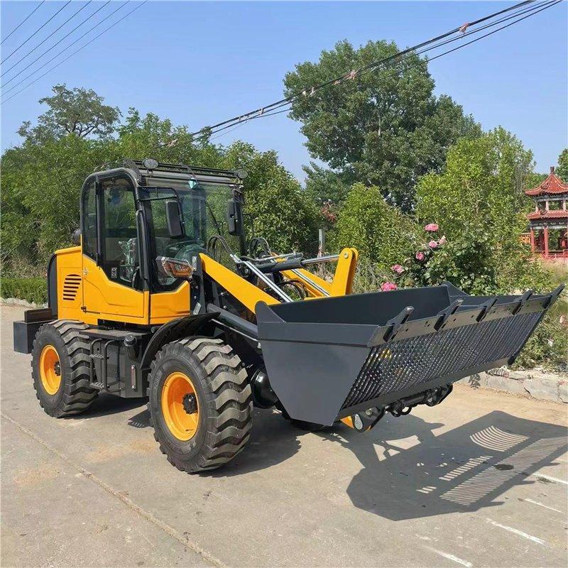 Погрузчик колесный телескопический фронтальный мини с японским двигателем для стройплощадок (арт. 25-12062352)