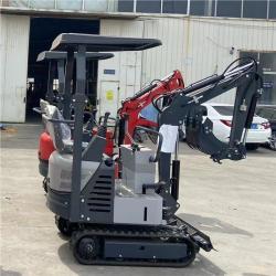 Экскаватор мини гусеничный 1–1.2 т с кабиной двигатель Японии для фермы доставка (арт. 25-12062379)