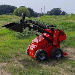 Гусеничный мини-погрузчик дизельный с бортовым поворотом для строительных задач (арт. 25-12062839)