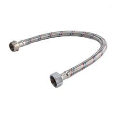 Шланг гибкий нержавеющий LLASPA 40 мм 2 дюйма с оплеткой для смесителей и кранов (арт. 25-19062571)
