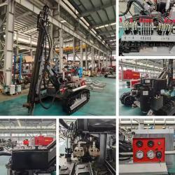 Буровая установка на гусеничном ходу с раздельным бурением и погружным перфоратором (арт. 25-19062494)