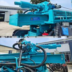 Буровая установка для скважин на воду, портативный роторный гусеничный трактор, 350 м, 92 кВт (арт. 25-19062534)