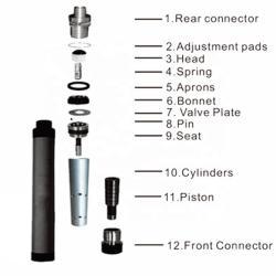Переносная буровая установка DTH SK40 с ударной коронкой и высокодавлением (арт. 25-19062539)