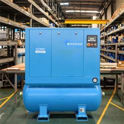 Компрессор промышленный винтовой с осушителем воздуха и ресивером (арт. 25-19062552)