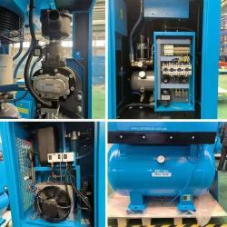 Компрессор промышленный винтовой с осушителем воздуха и ресивером (арт. 25-19062552)