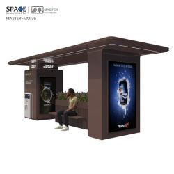 Световой короб для наружной рекламы из оцинкованной стали Intellint, публичный знак для автобусной станции (арт. 25-3071771)