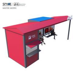 Автобусная остановка для пассажиров с уникальным дизайном и надежной конструкцией (арт. 25-3071808)