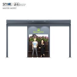 Скамья для уличной рекламы сборная металлическая прямоугольная (арт. 25-3071831)