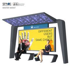 Умный городской автобус на солнечных батареях для автобусных остановок (арт. 25-3071841)