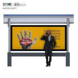 Транспортный рекламный щит для городской автобусной станции из акриловых световых коробов (арт. 25-3071843)