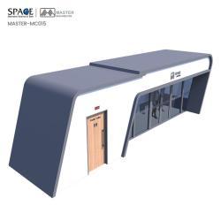 Световая автобусная остановка из алюминиевого сплава с рекламным коробом (арт. 25-3071860)